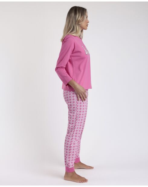 Pyjama Vichy Mood rose