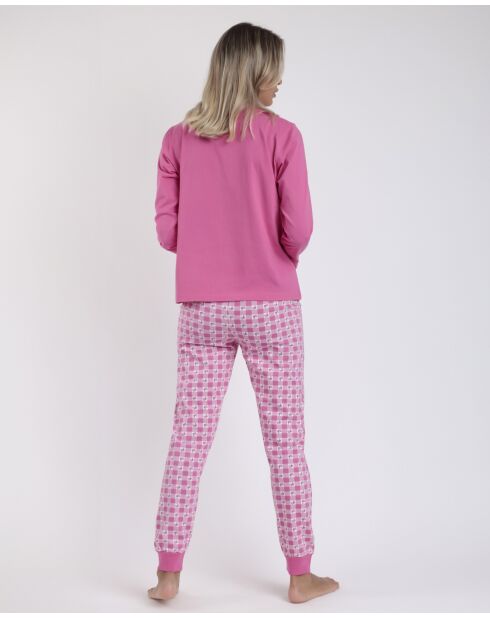Pyjama Vichy Mood rose