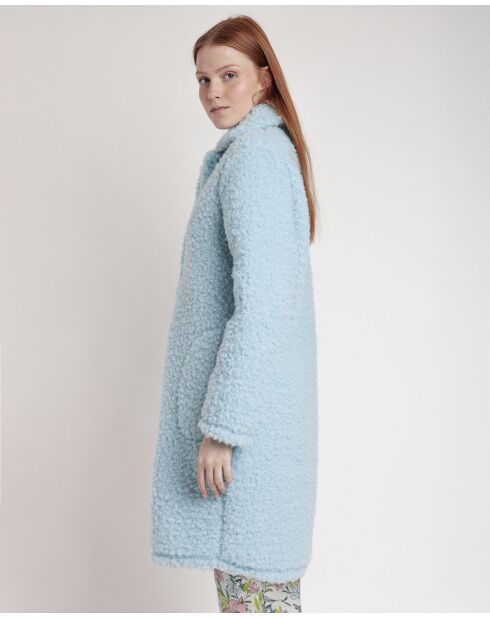 Veste chaude Autumn Garden bleue