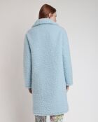 Veste chaude Autumn Garden bleue