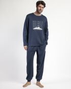 ¿Por qué no un pijama de mezclilla?