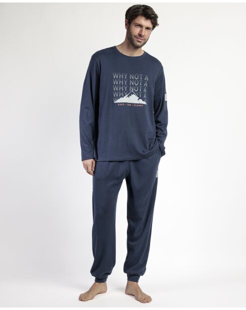 ¿Por qué no un pijama de mezclilla?