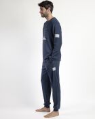 ¿Por qué no un pijama de mezclilla?