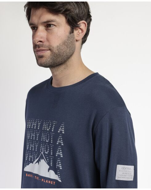 ¿Por qué no un pijama de mezclilla?