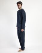 Pyjama Home bleu marine