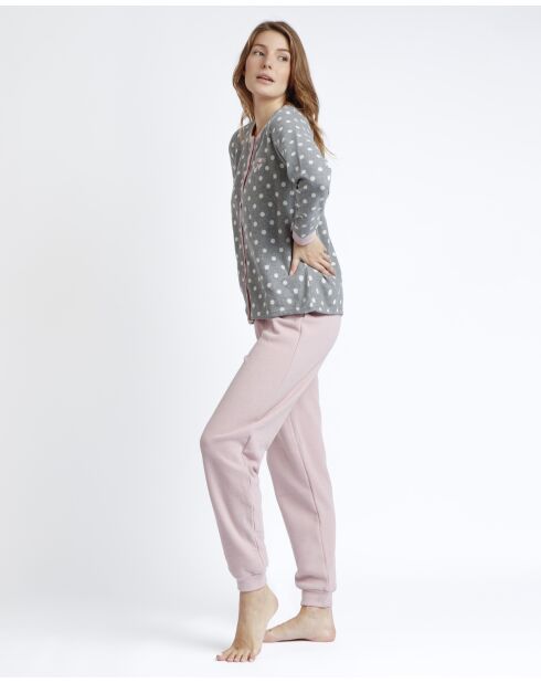 Pyjama Sweet Dots gris