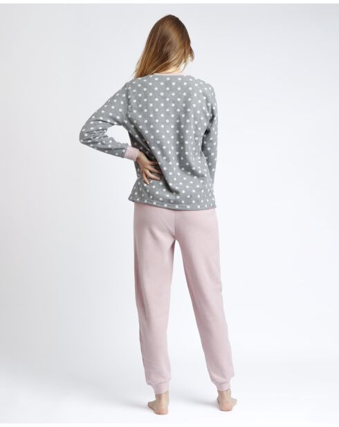 Pyjama Sweet Dots gris