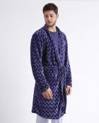 Albornoz azul marino Navy Arrows