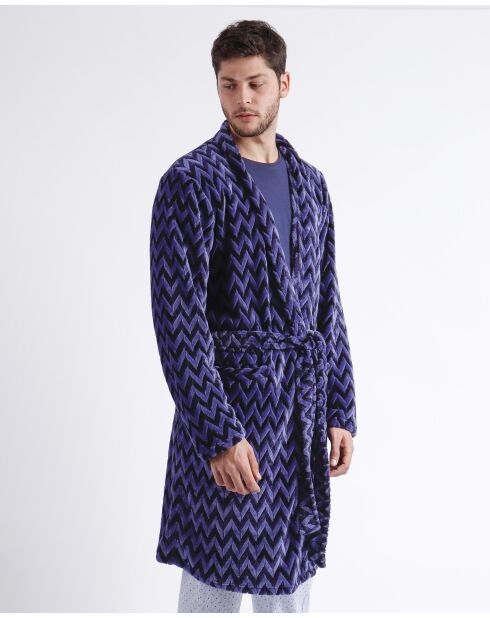 Accappatoio blu Navy Arrows