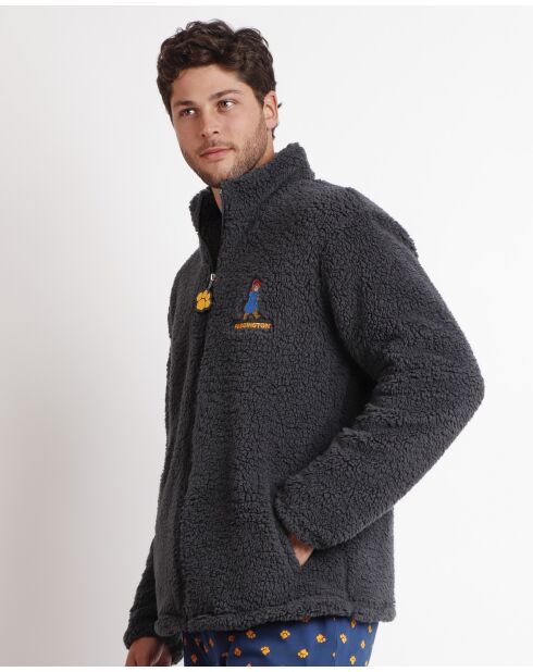 Veste chaude Paddington grise