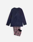 Pigiama a forma di orso blu marino