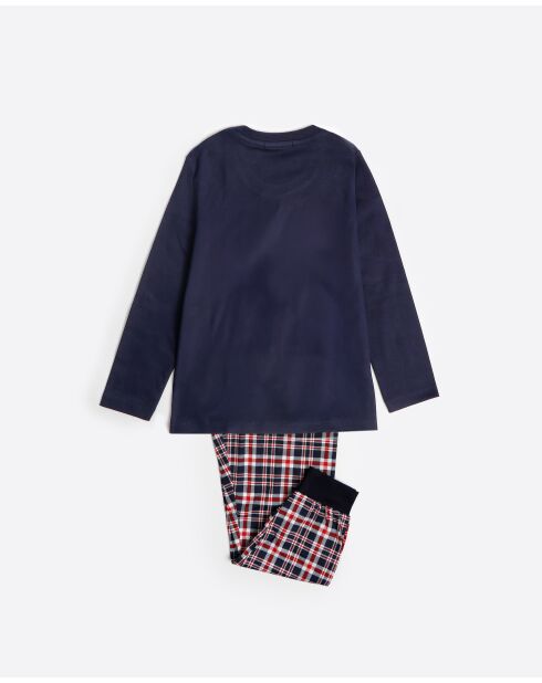 Pigiama a forma di orso blu marino