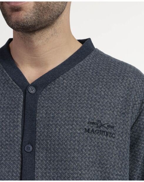 Magnífico pijama gris