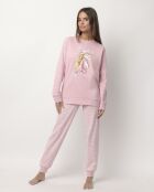 Pyjama Barbie rose