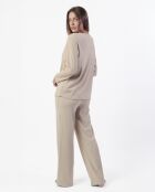 Pyjama côtelé ultra-doux Home camel