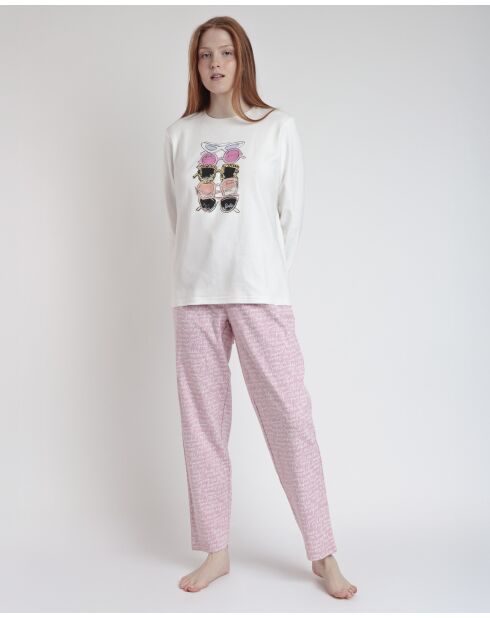 Pyjama Barbie Lunettes brut