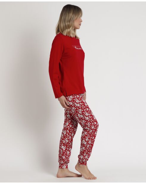 Pyjama Romantique rouge