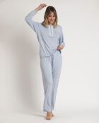 Pyjama Cœurs  bleu