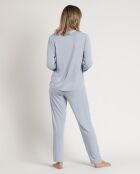 Pyjama Cœurs  bleu