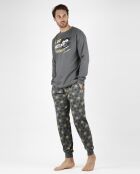 Pyjama Animal Wants gris