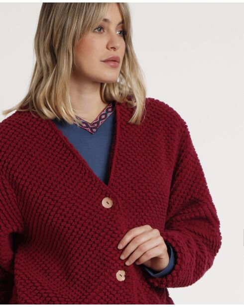 Veste chaude Let's Get Lost bordeaux