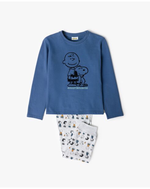 Pyjamas Snoopy et ses Amis bleu