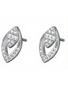 Boucles d'oreilles Seed of Love D0,10/36 or blanc