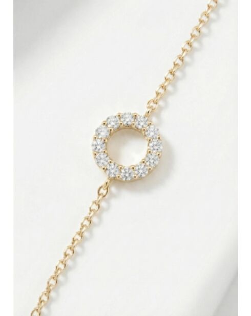 Pulsera Zelie D0.05/12 oro amarillo