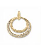 Ciondolo Mystery of Grace D0.10/26 in oro giallo