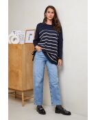 Pull en Laine mélangée Vana Marine