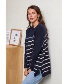 Pull en Laine mélangée Vana Marine