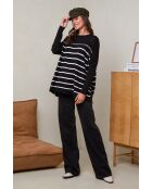 Pull en Laine mélangée Vana Noir