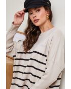 Pull en Laine mélangée Vana Beige