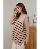 Pullover Vana Camel in misto lana