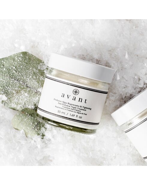 Regenererende nachtbehandeling tegen vervuiling met zeewier - 50 ml