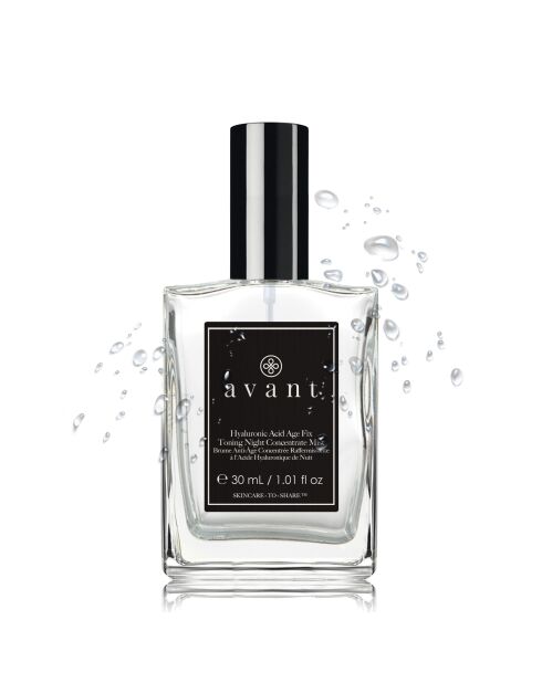 Straffendes konzentriertes Anti-Aging-Nachtspray mit Hyaluronsäure — 30 ml