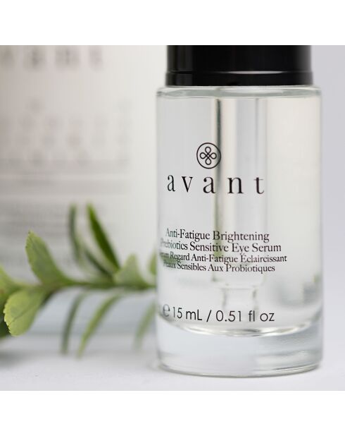 Anti-Müdigkeits-Augenserum, das empfindliche Haut mit Probiotika aufhellt - 15 ml