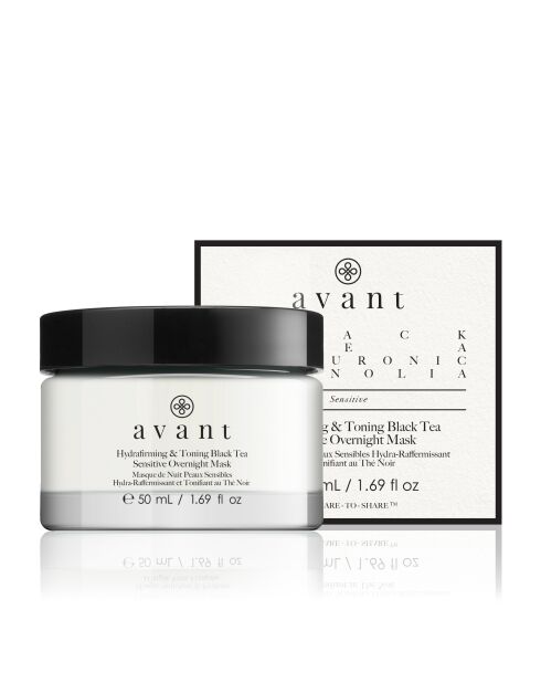 Hydra-Firming & Toning Hydra-Firming & Toning Nachtmasker met zwarte thee voor de gevoelige huid - 50 ml