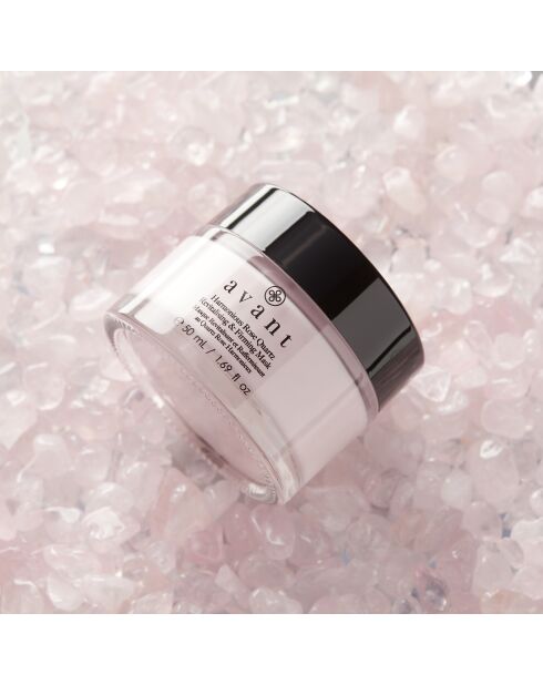 Maschera rivitalizzante e rassodante al quarzo rosa armonioso - 50ml