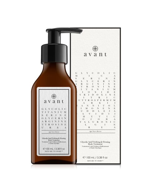 Belebende und straffende Körperbehandlung mit Glykolsäure — 100 ml