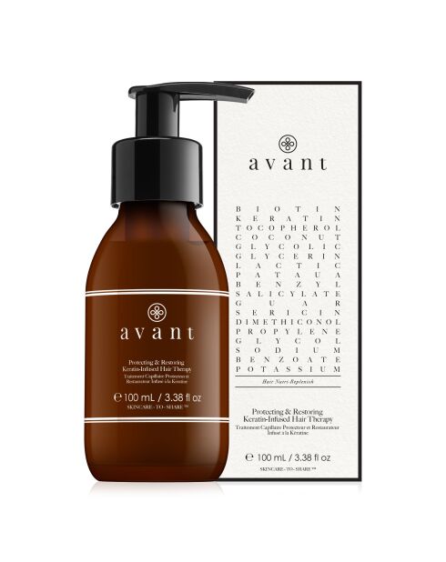 Schützende und regenerierende Haarbehandlung mit Keratin, 100 ml