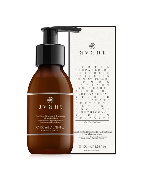 Reparierende und restrukturierende Haarserum-Maske mit Expert Biotin - 100 ml