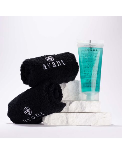 Gel detergente + asciugamano per il viso