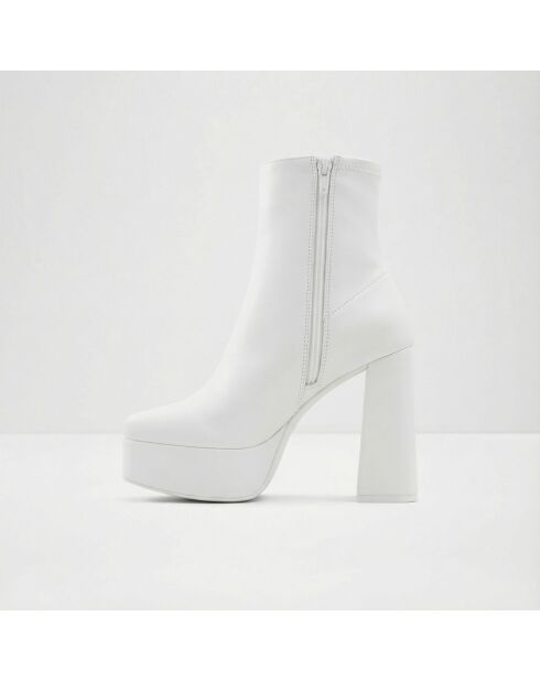 Bottines Talons hauts Ginah blanc/os