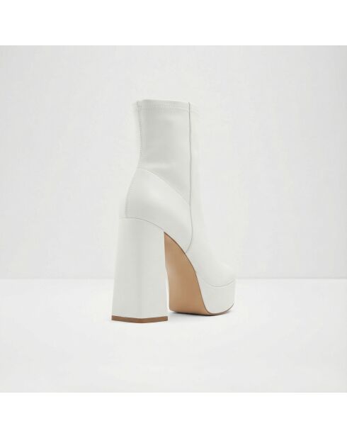 Bottines Talons hauts Ginah blanc/os