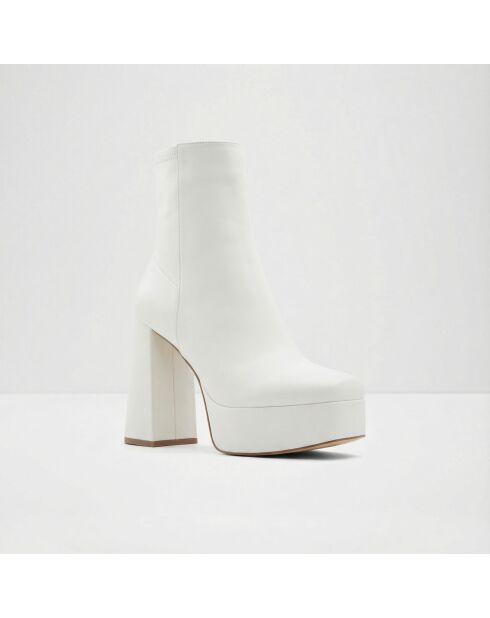 Bottines Talons hauts Ginah blanc/os
