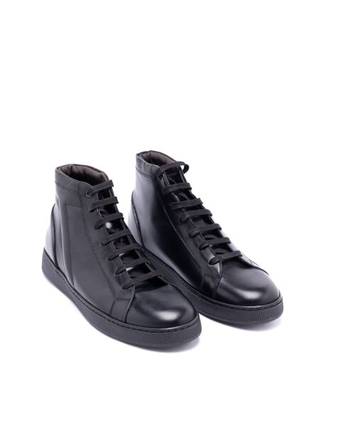 Bottines en Cuir Olympe noires