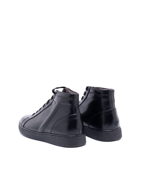 Bottines en Cuir Olympe noires