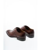 Derbies  en Cuir Elvane cognac