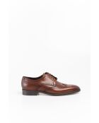 Derbies en Cuir Lior cognac